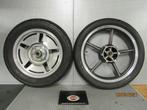 Set Wielen XJ700X Maxim V & A Wiel XJ 700 X Custom-bike, Motoren, Onderdelen | Yamaha, Ophalen of Verzenden, Gebruikt