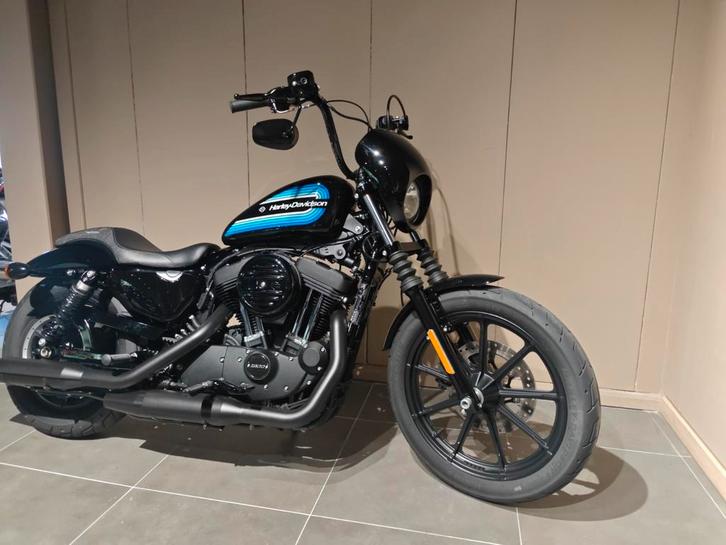 Harley Davidson sportster 1200 Iron met 7200 km !, Motoren, Motoren | Harley-Davidson, Bedrijf, Chopper, meer dan 35 kW, 2 cilinders