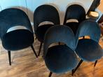 5 Chaises en velours, Comme neuf, Enlèvement, Cinq, Six Chaises ou plus, Style vintage