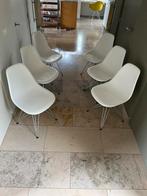 Vitra stoel DSR wit/chroom, Maison & Meubles, Chaises, Design, Enlèvement, Cinq, Six Chaises ou plus, Utilisé