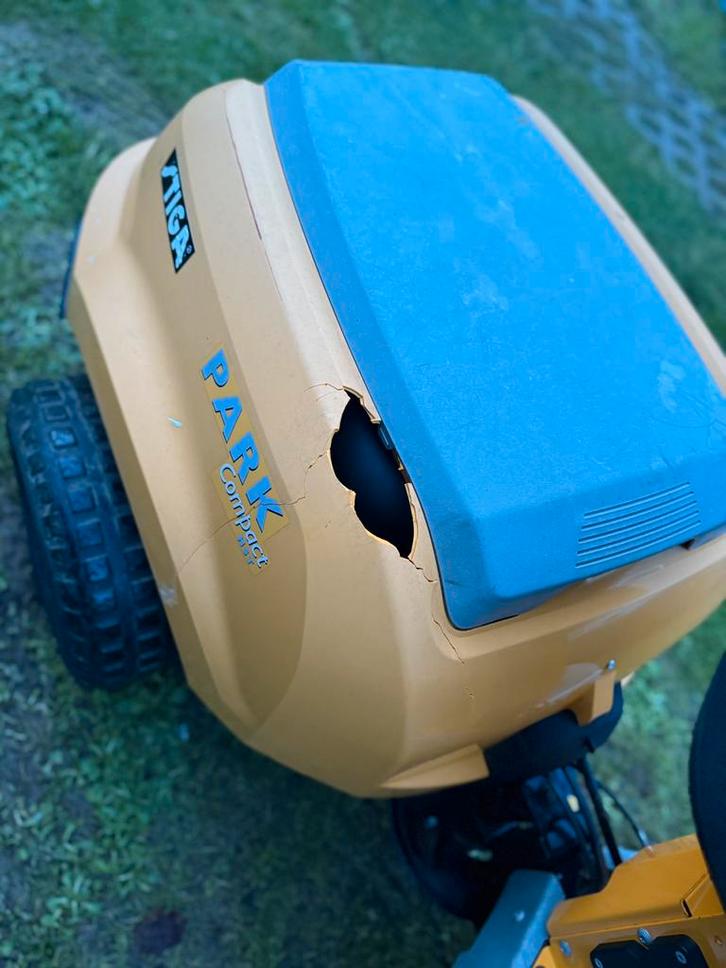 STIGA 1650€, Tuin en Terras, Zitmaaiers, Gebruikt, Mulchfunctie, Ophalen