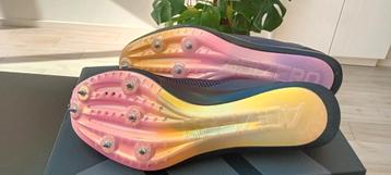 Runners' lab spikes, Adidas zwart, maat 42, 1x gebruikt beschikbaar voor biedingen