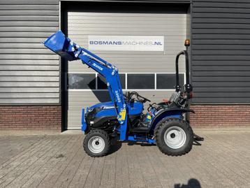 Solis 26 minitractor NIEUW + frontlader beschikbaar voor biedingen