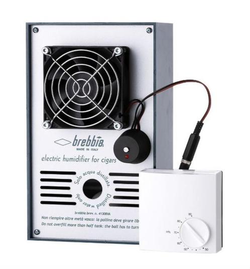 BV70 Brebbia professionele elektronische humidor bevochtiger, Verzamelen, Rookartikelen, Aanstekers en Luciferdoosjes, Nieuw, Tabaksdoos of Verpakking