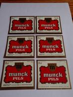 bieretiketten  Munck Pils, Ophalen of Verzenden, Zo goed als nieuw, Overige typen, Overige merken