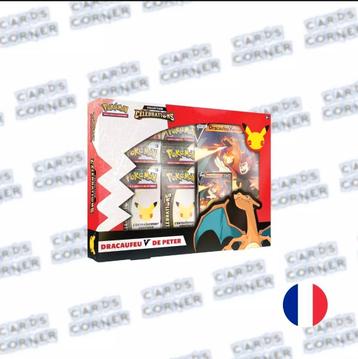 Pokémon Coffret Dracaufeu de Peter V Célébrations 25 ans FR  disponible aux enchères