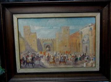 Charles Ernest Smets "" Oriental scenes oil on c""2x 18 x 25 beschikbaar voor biedingen