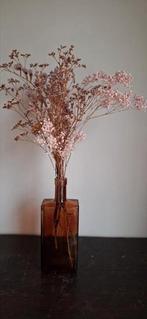 Droogbloemen + fles, Enlèvement ou Envoi, Comme neuf