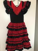 Carnaval Flamenco verkleedjurk 6 jaar, Kinderen en Baby's, Meisje, 110 t/m 116, Gebruikt, Ophalen of Verzenden