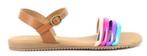 Sandales plates multicolore, Vêtements | Femmes, Chaussures, Envoi, Sandales et Mûles, Neuf