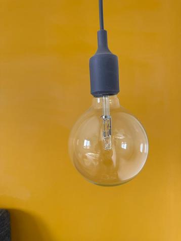 Muuto E27 hanglampen - geel en donkergrijs, 7 stuks beschikbaar voor biedingen