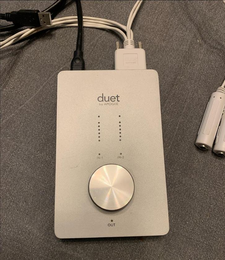 Apogee Duet (Firewire audio interface), Muziek en Instrumenten, Kabels en Stekkers, Gebruikt, Apparatuur, Ophalen of Verzenden
