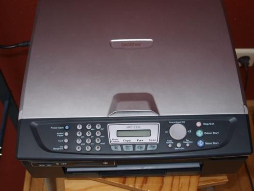 Imprimante multi-fonctions BROTHER, Computers en Software, Printers, Gebruikt, All-in-one, Laserprinter, Faxen, Kopieren, Scannen