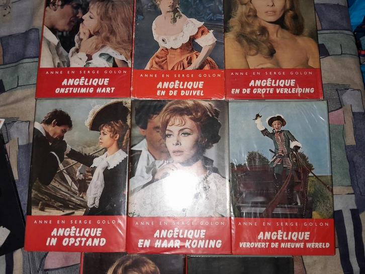Angelique reeks. 8x Geschreven door Anne & Serge Golon, Boeken, Romans, Zo goed als nieuw, Ophalen