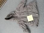 warme winterjas bruin met kap mt 80 + gratis handschoentjes, Ophalen of Verzenden, Gebruikt, Meisje, Jasje