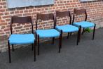 Niels Otto Mollers palissanderstoelen, Ophalen