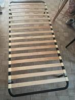 Cadre de lit + sommier 90x200, Huis en Inrichting, Ophalen, Gebruikt, 90 cm, Eenpersoons