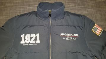 Originele McGregor Winter Jas - 100% nieuw ! - Echte Dons, Neuf, Enlèvement ou Envoi, McGregor, Bleu