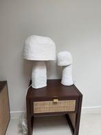 2 lampen in papier mache, Huis en Inrichting, Ophalen, Zo goed als nieuw
