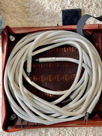 Cables Haut parleurs d’exception Argento Audio Flow, 4m, Enlèvement ou Envoi, Comme neuf