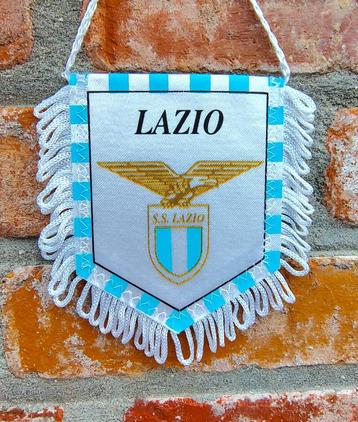 Lazio Rome Roma 1990s prachtig vintage vaantje voetbal beschikbaar voor biedingen