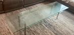 Glazen salontafel, Huis en Inrichting, Ophalen, Gebruikt