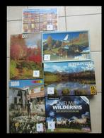 6 leuke volledige puzzels van 1000 stukjes, zgan, Ophalen of Verzenden, 500 t/m 1500 stukjes, Zo goed als nieuw, Legpuzzel