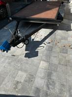 Plateau aanhangwagen 2000kg 3m x 1,8m, Ophalen, Zo goed als nieuw