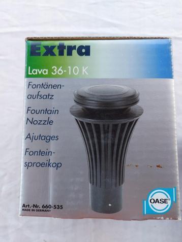 Fontein-sproeikop: Extra Lava 36-10K OASE beschikbaar voor biedingen