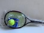 Tennis oefenset tennisbal en oefenracket, Sport en Fitness, Tennis, Ophalen of Verzenden, Gebruikt, Racket