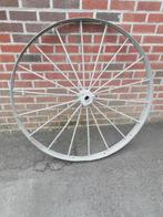 roue  en fer, Ophalen