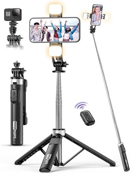 selfiestick | 135cm | statief | GRATIS LEVERING, Audio, Tv en Foto, Fotografie | Statieven en Balhoofden, Nieuw, Driepoot, Minder dan 150 cm