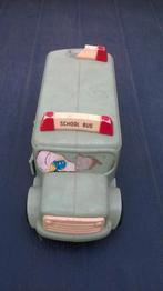 Smurfen schoolbus, Ophalen of Verzenden, Gebruikt, Overige Smurfen, Poppetje, Figuurtje of Knuffel