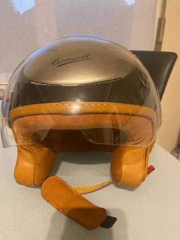 Casque CROMWELL, noir/gris/camel, médium, Enlèvement ou Envoi, Comme neuf, Medium, CROMWELL