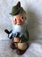 Vintage kabouter. Götz. Jager met hond. 30 cm, Ophalen of Verzenden