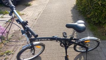 Vouwfiets zwart kleur 6 stemmen | merk Symex, Ophalen, Gebruikt