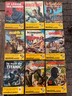 Lot 9 livres de la collection Marabout Junior - Vintage, Ophalen of Verzenden, Gelezen