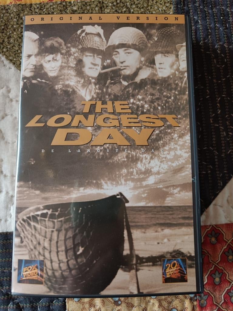 De langste dag videocasette, Ophalen of Verzenden, Zo goed als nieuw