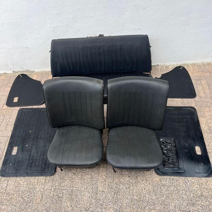 VW Super Beetle 70-72 1302 Intérieur complet noir, Autos : Divers, Accessoires de voiture, Utilisé, Enlèvement ou Envoi