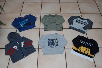 Sweatshirts voor babyjongens T74 of 6/9M  voor €3 per stuk! beschikbaar voor biedingen