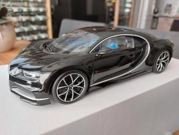 Kyosho Ousia 1/18 Bugatti veyron Chiron Black Black ZELDZAAM beschikbaar voor biedingen