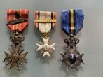 Belgische medailles, Verzamelen, Ophalen of Verzenden, Landmacht, Lintje, Medaille of Wings
