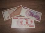 lot 3 billets de banque du zimbabwe ( afrique ), Enlèvement ou Envoi