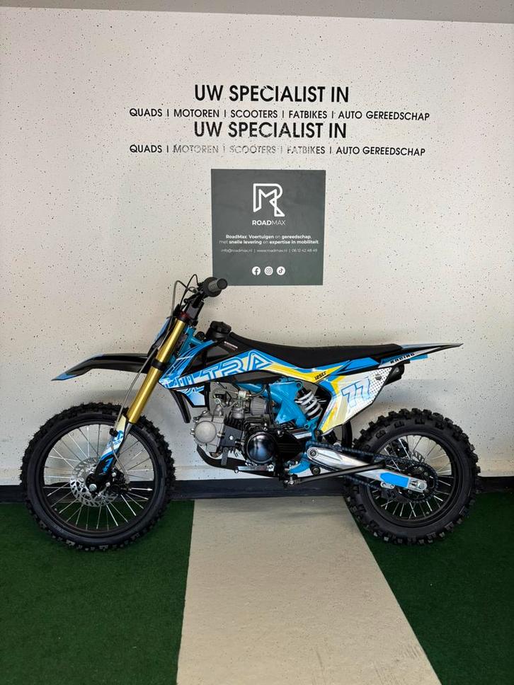 🚀Nieuw🚀Crosser Pitbike Crossmotor 125cc 11PK Schakel 90kmh, Kinderen en Baby's, Speelgoed | Buiten | Accuvoertuigen, Nieuw, Ophalen of Verzenden