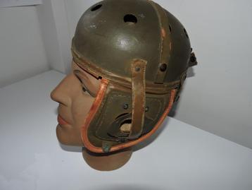 1940-45 WWII  US CASQUE TANKISTE AMERICAIN ORIGINAL disponible aux enchères