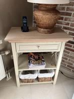 bijzet tafeltje, Huis en Inrichting, Tafels | Bijzettafels, Ophalen, 55 tot 75 cm, 60 cm of meer, Rechthoekig