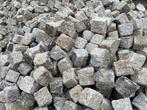Kasseien graniet  (kinderkopjes) 80m2, Tuin en Terras, Tegels en Klinkers, Ophalen, Gebruikt, Overige typen, Natuursteen
