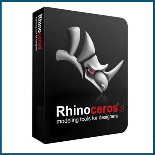 Rhinoceros 3D 8 2025 Volledige Versie, Computers en Software, Ontwerp- en Bewerkingssoftware, Nieuw, Windows, Ophalen