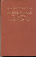Wereldschaak toernooi Amsterdam 1950 - M.Euwe, Livres, Comme neuf, Enlèvement ou Envoi, M.Euwe, Sport cérébral