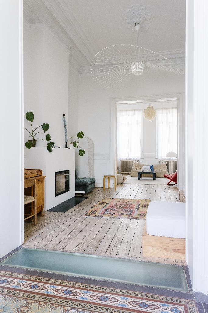 Suspension Vertigo large blanche la petite friture, Maison & Meubles, Lampes | Suspensions, Utilisé, Enlèvement